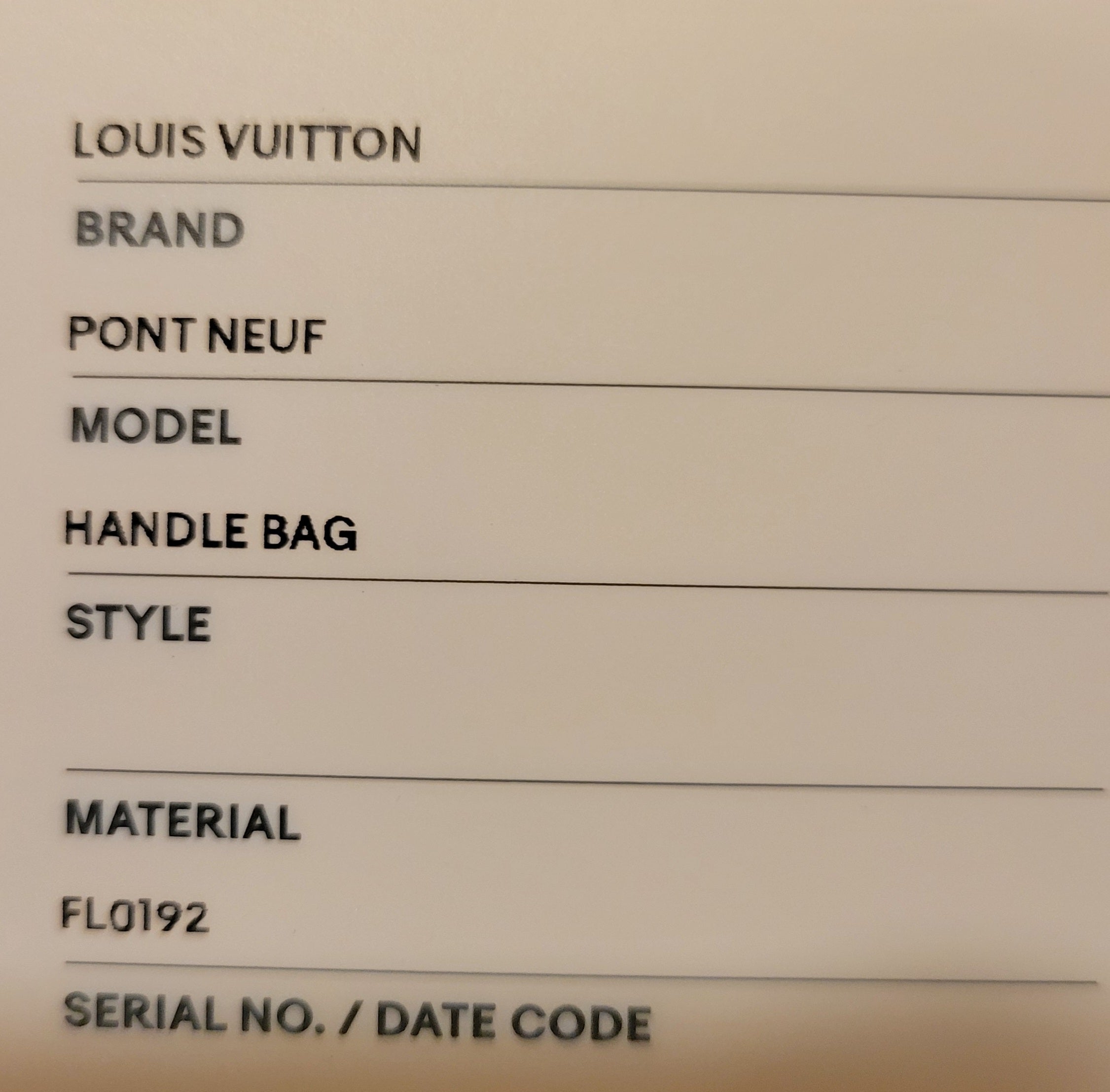 LOUIS VUITTON Black Epi Pont Neuf Top Handle Bag