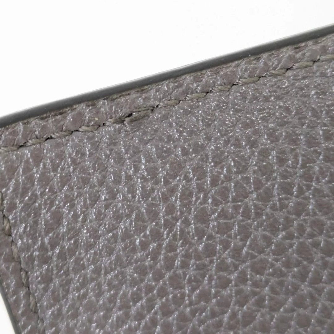 GUCCI GG Zumi Compact Wallet Wristlet with Box and Dustbag