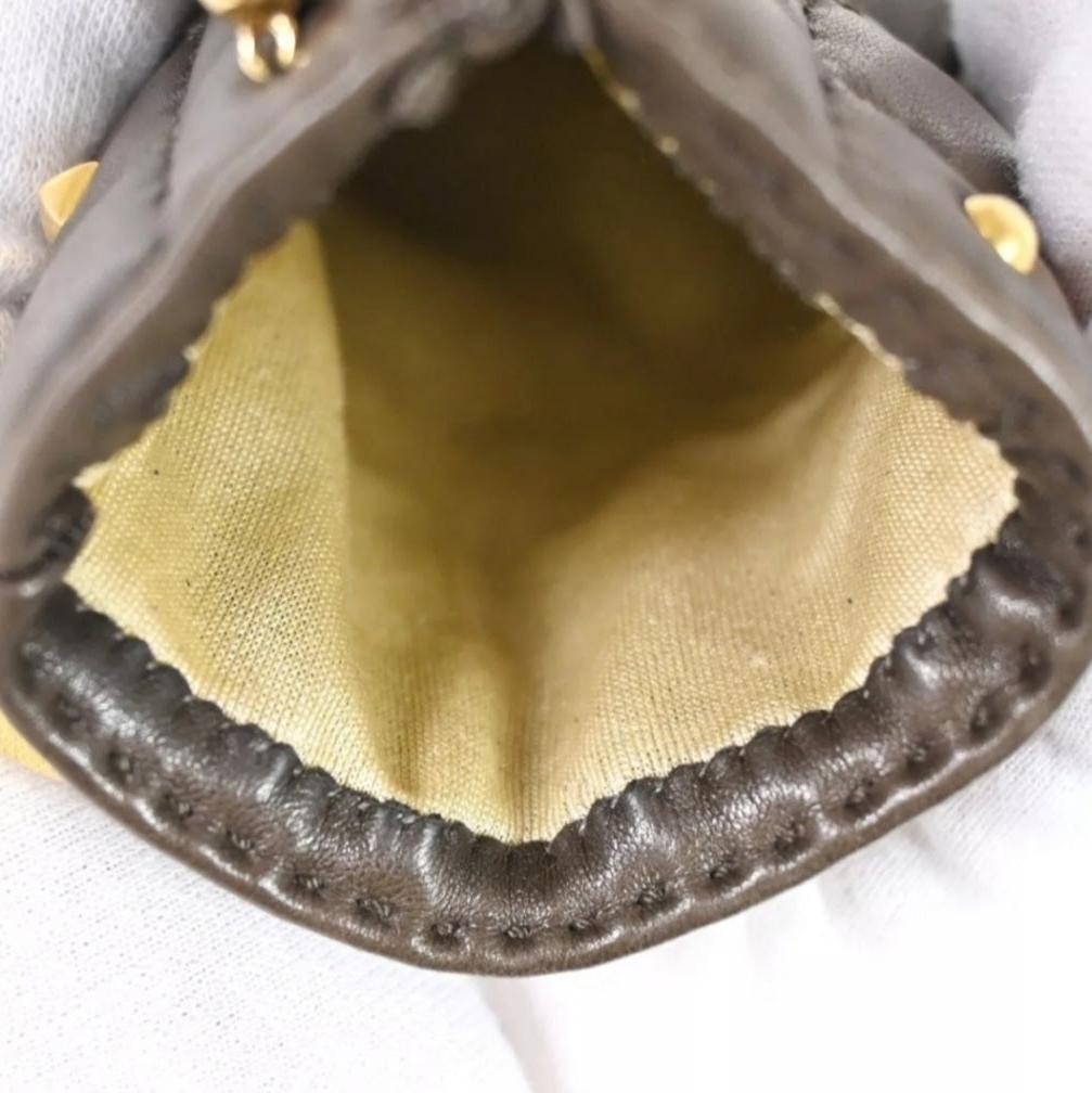 HERMES H Logo Leather Gloves